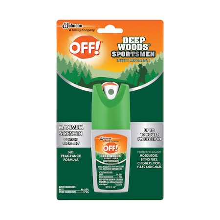 Off OFF! Deep Woods Insect Repellent Liquid For Mosquitoes 1 oz 01849